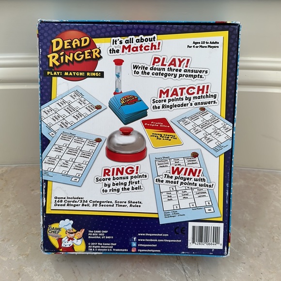 Dead Ringer Board Game - Picture 3 of 3